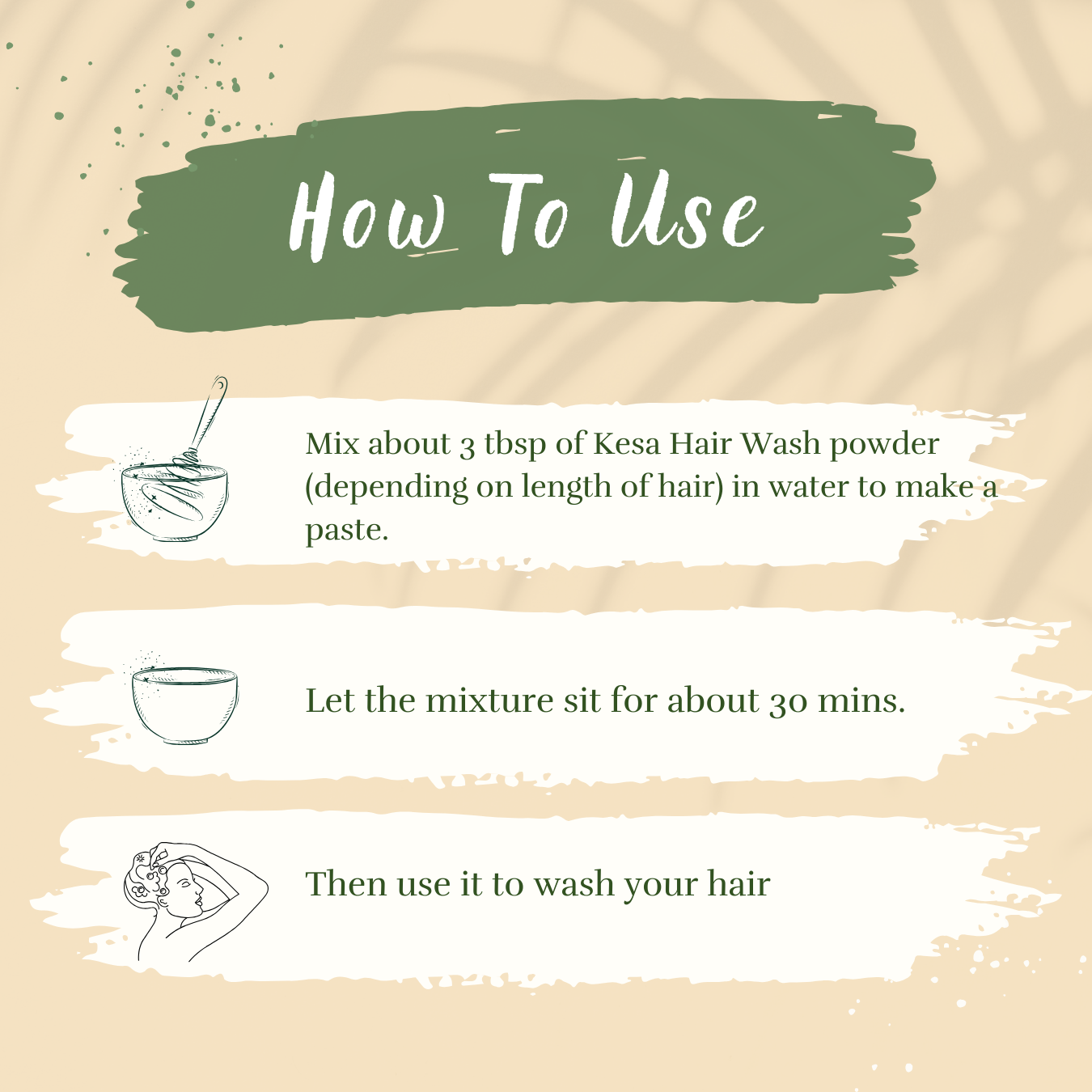 Kesa Hair Wash Powder